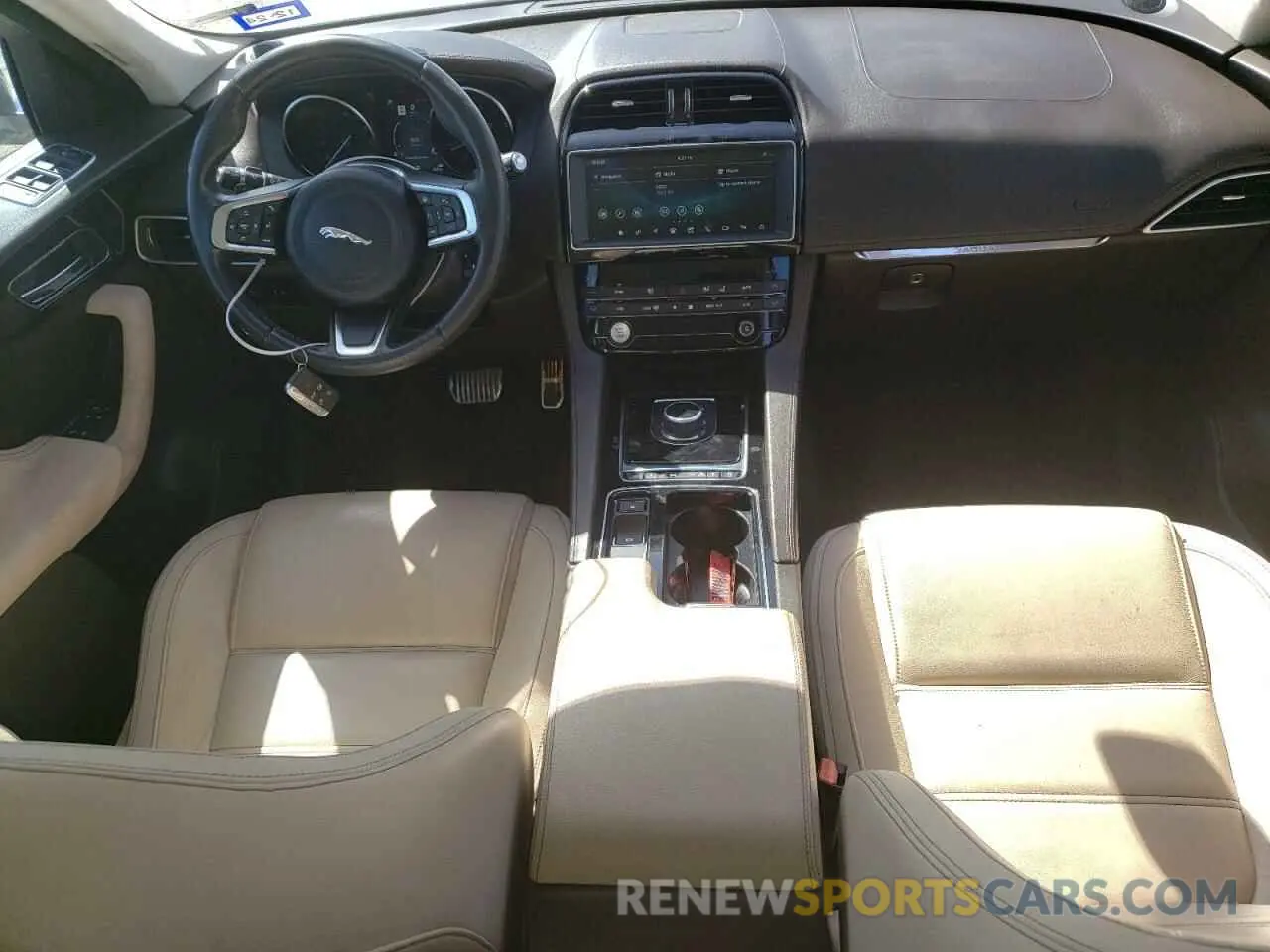 8 Photograph of a damaged car SADCK2GX8KA359314 JAGUAR F-PACE 2019