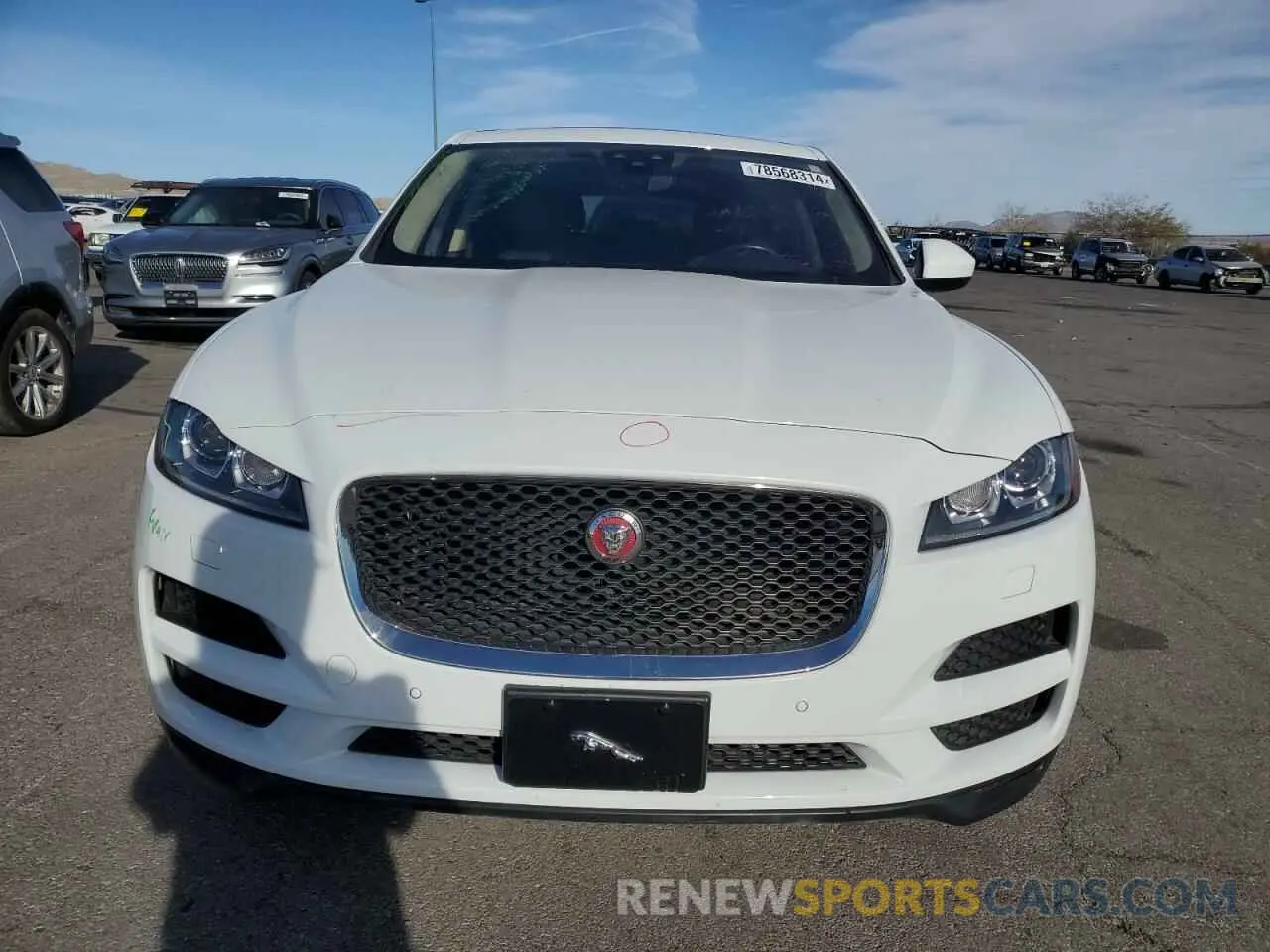 5 Photograph of a damaged car SADCK2GX8KA369003 JAGUAR F-PACE 2019
