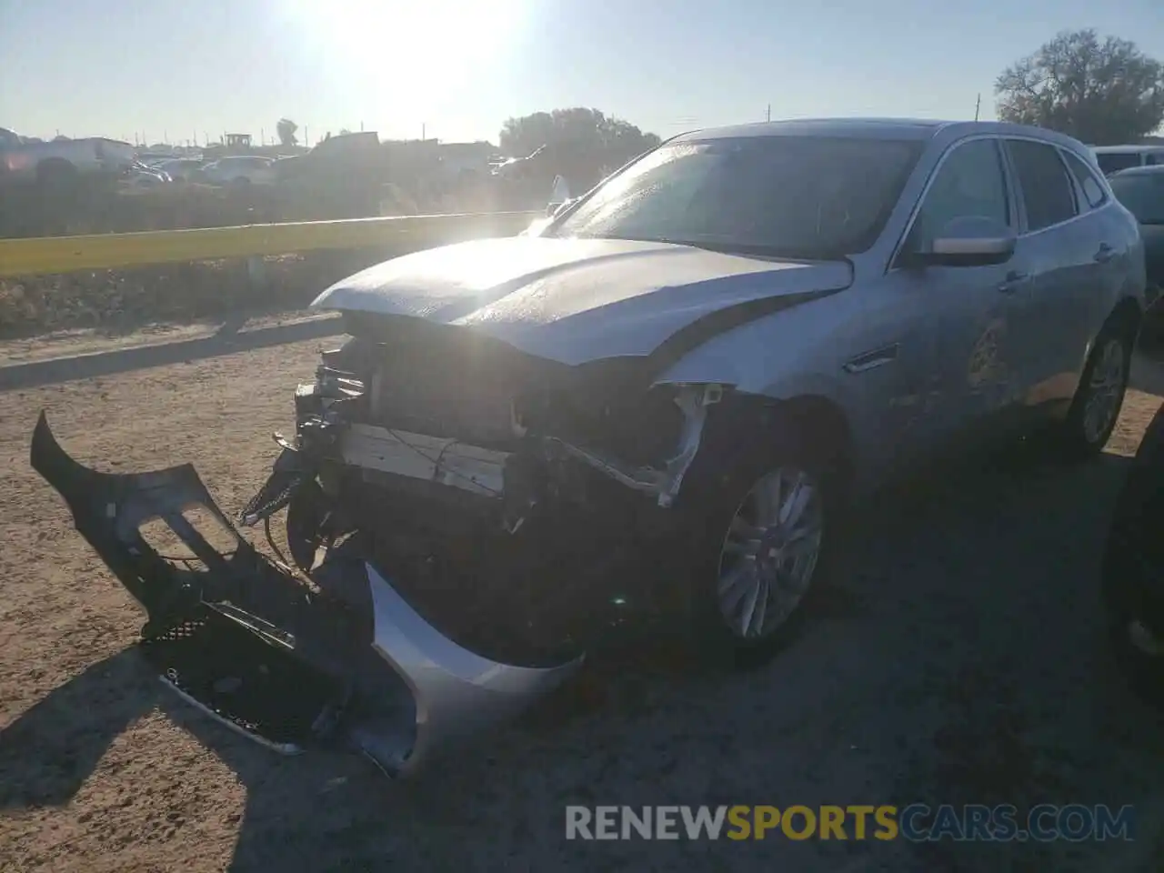 2 Photograph of a damaged car SADCK2GX9KA390555 JAGUAR F-PACE 2019