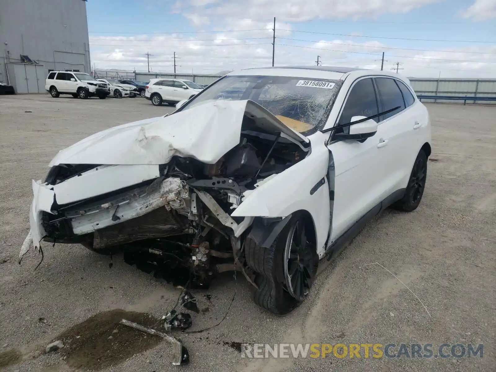 2 Photograph of a damaged car SADCK2GX9KA395240 JAGUAR F-PACE 2019