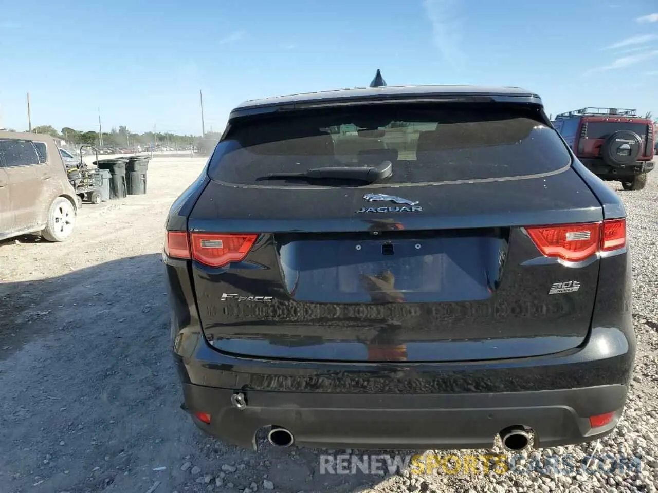 6 Photograph of a damaged car SADCK2GXXKA606848 JAGUAR F-PACE 2019