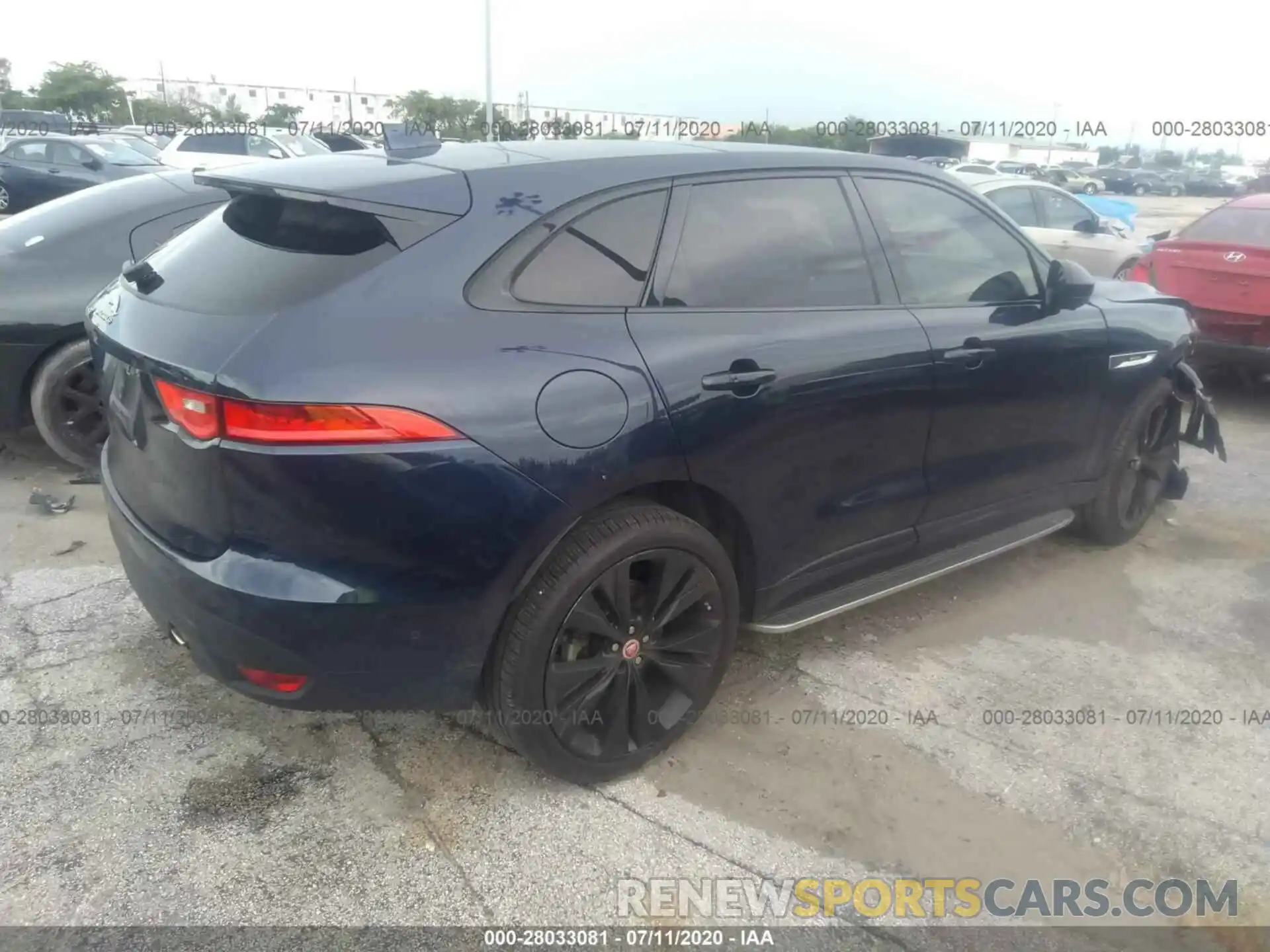 4 Photograph of a damaged car SADCL2FX2KA356584 JAGUAR F-PACE 2019