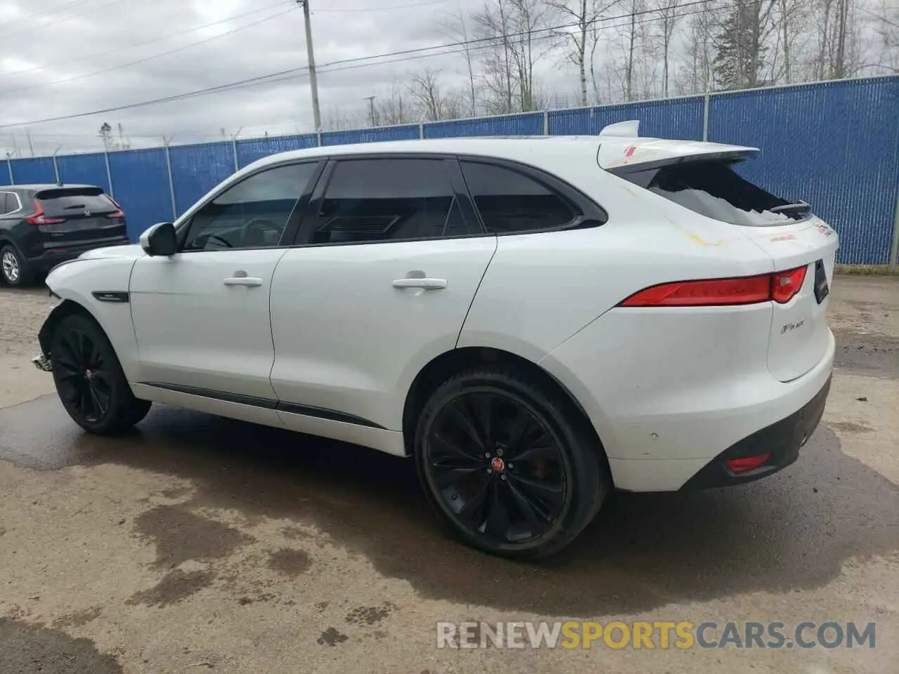 2 Photograph of a damaged car SADCL2FX7KA364583 JAGUAR F-PACE 2019