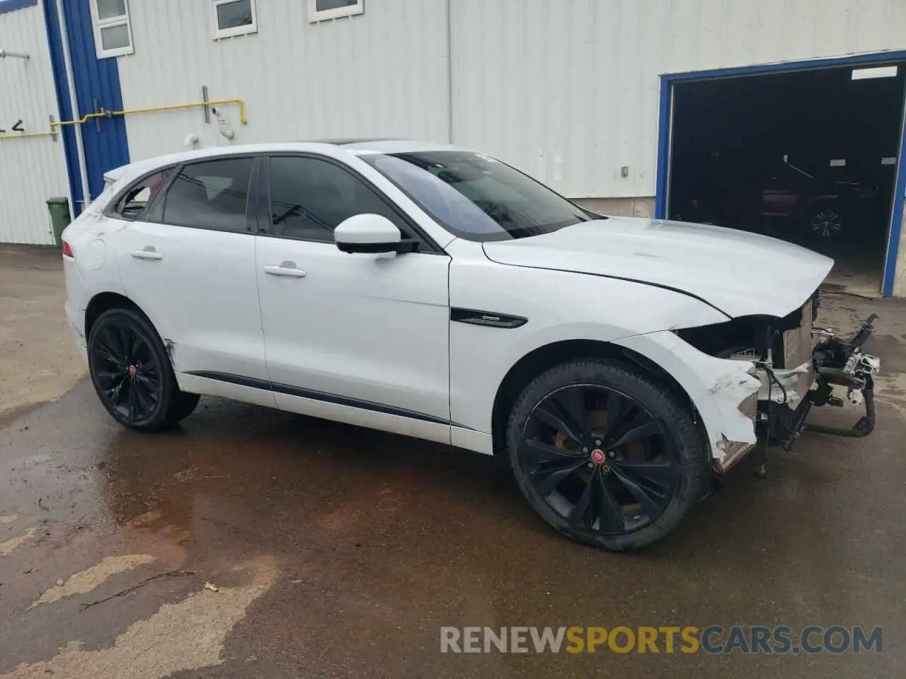 4 Photograph of a damaged car SADCL2FX7KA364583 JAGUAR F-PACE 2019