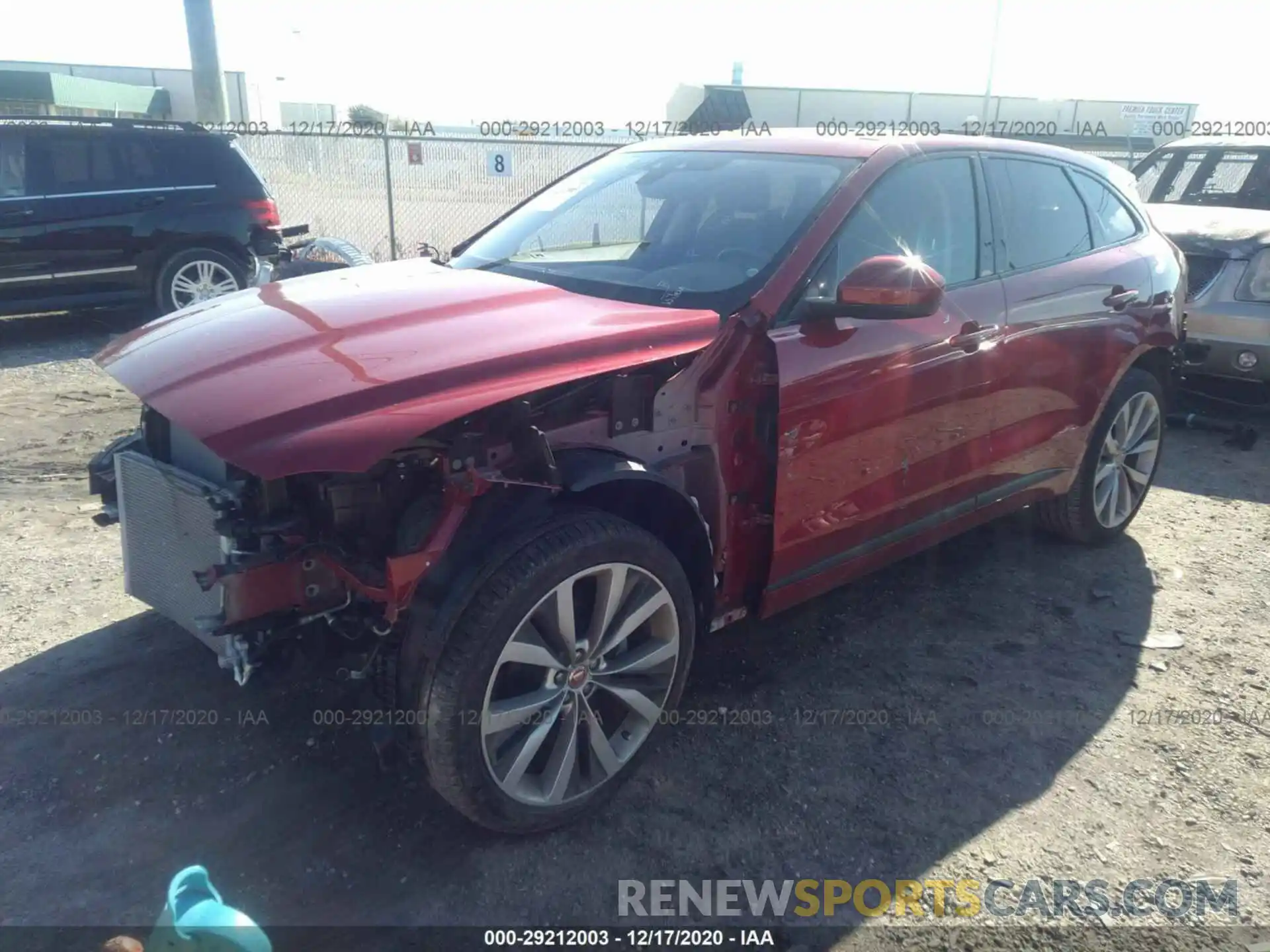 2 Photograph of a damaged car SADCL2FX9KA368120 JAGUAR F-PACE 2019