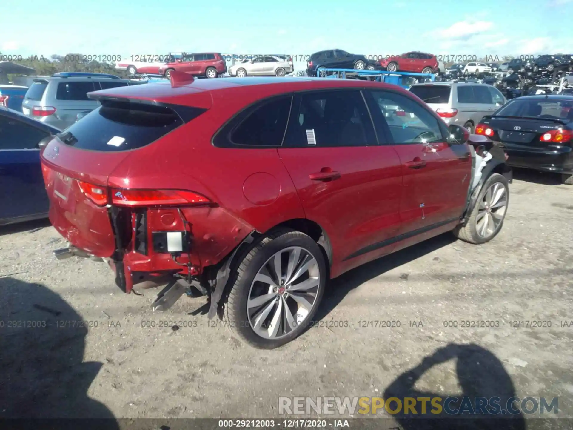 4 Photograph of a damaged car SADCL2FX9KA368120 JAGUAR F-PACE 2019