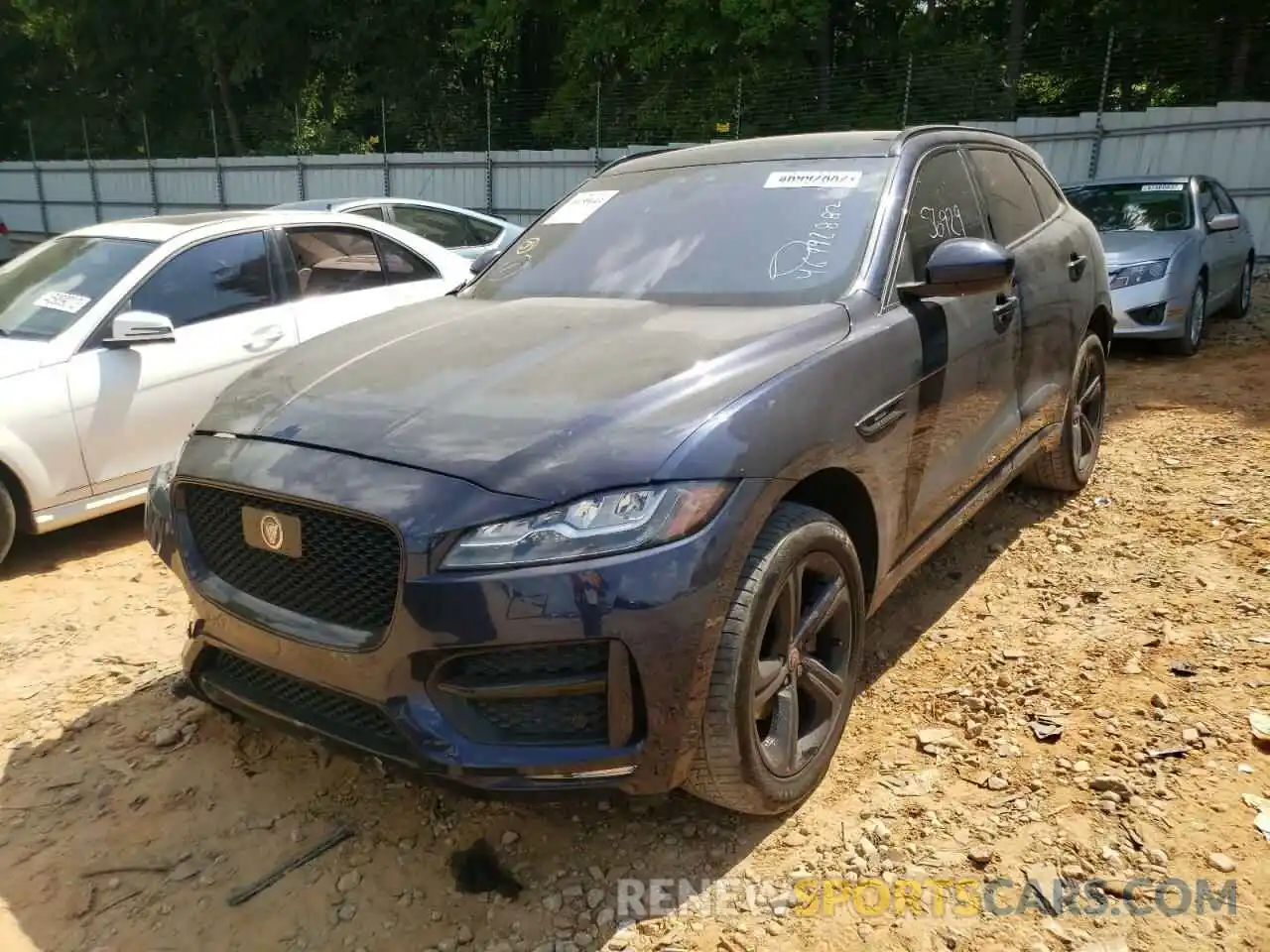 2 Photograph of a damaged car SADCL2FX9KA397620 JAGUAR F-PACE 2019