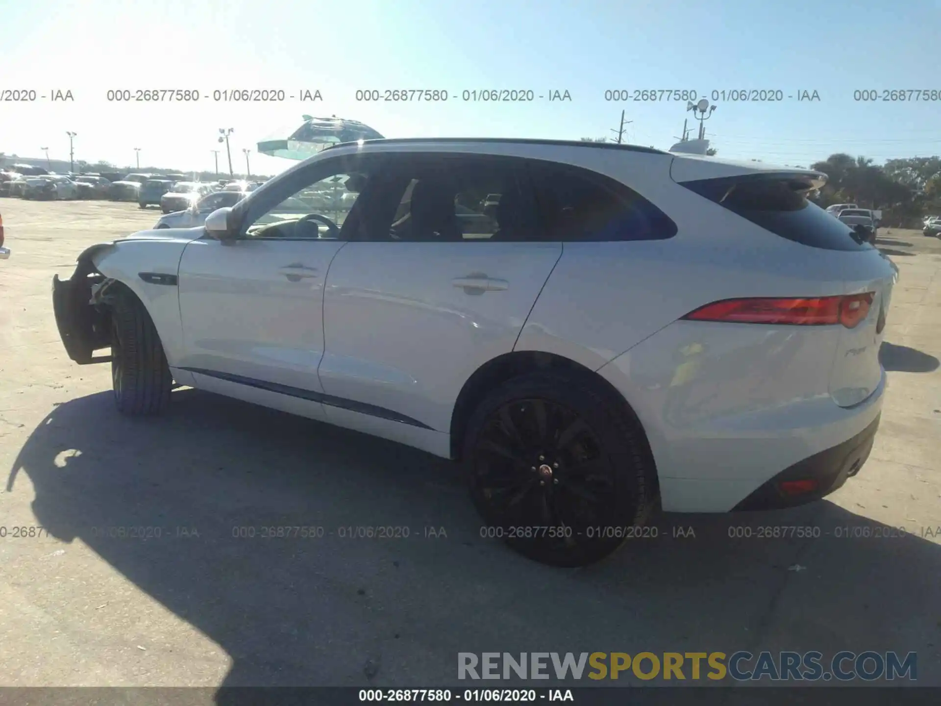 3 Photograph of a damaged car SADCL2FXXKA362326 JAGUAR F-PACE 2019