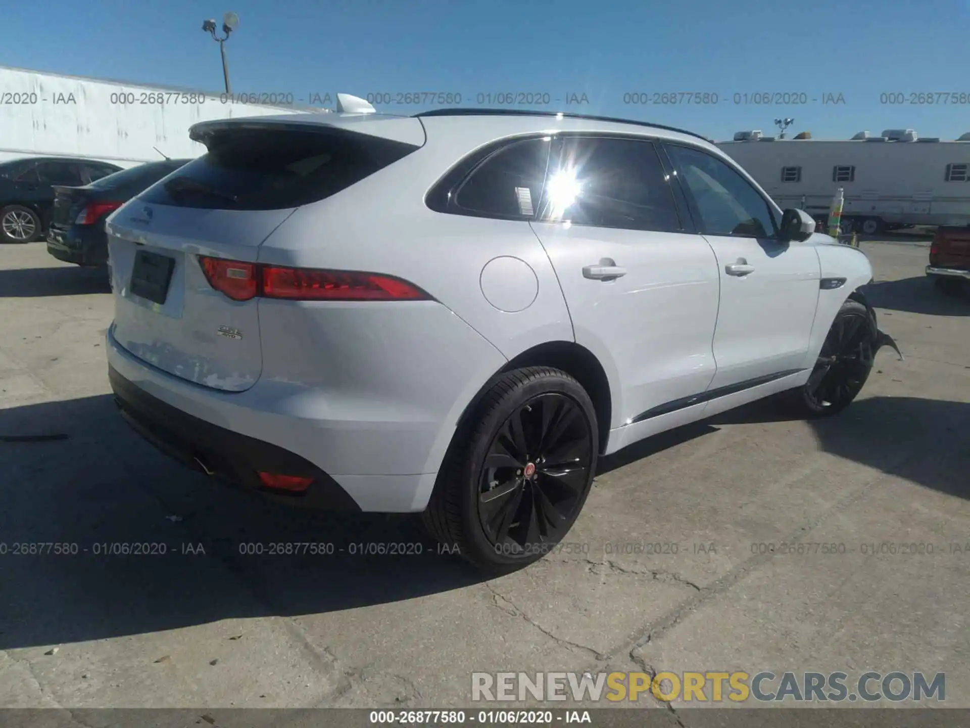 4 Photograph of a damaged car SADCL2FXXKA362326 JAGUAR F-PACE 2019