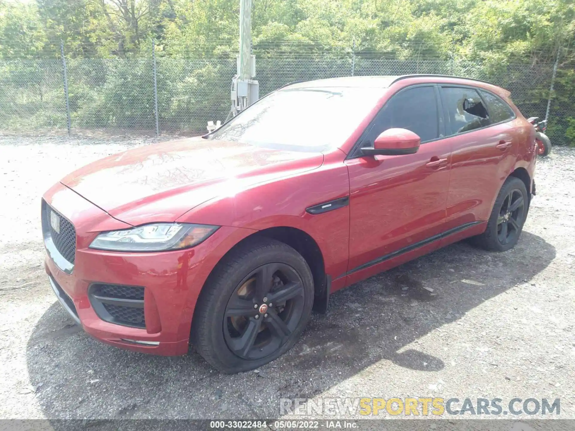 2 Photograph of a damaged car SADCL2GX2KA607098 JAGUAR F-PACE 2019