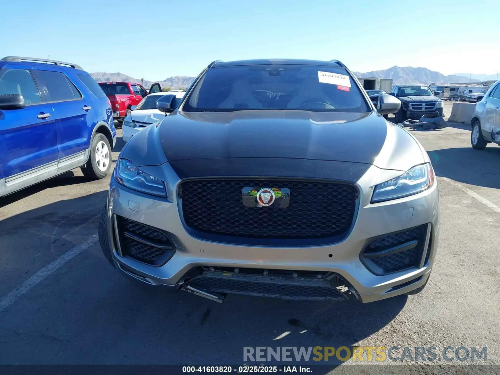 6 Photograph of a damaged car SADCL2GX6KA368347 JAGUAR F-PACE 2019