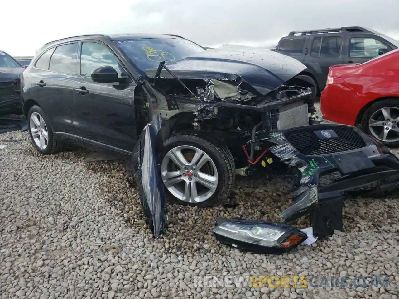 9 Photograph of a damaged car SADCL2GX7KA397078 JAGUAR F-PACE 2019