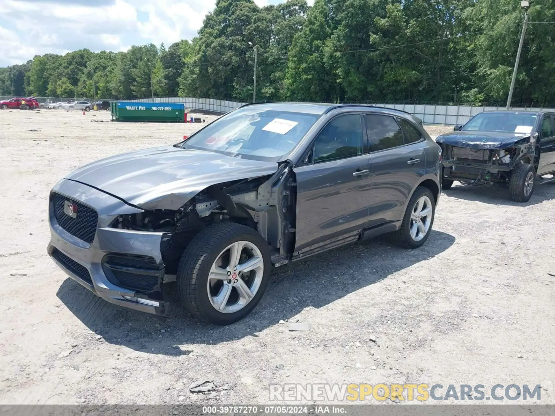 2 Photograph of a damaged car SADCL2GXXKA398371 JAGUAR F-PACE 2019
