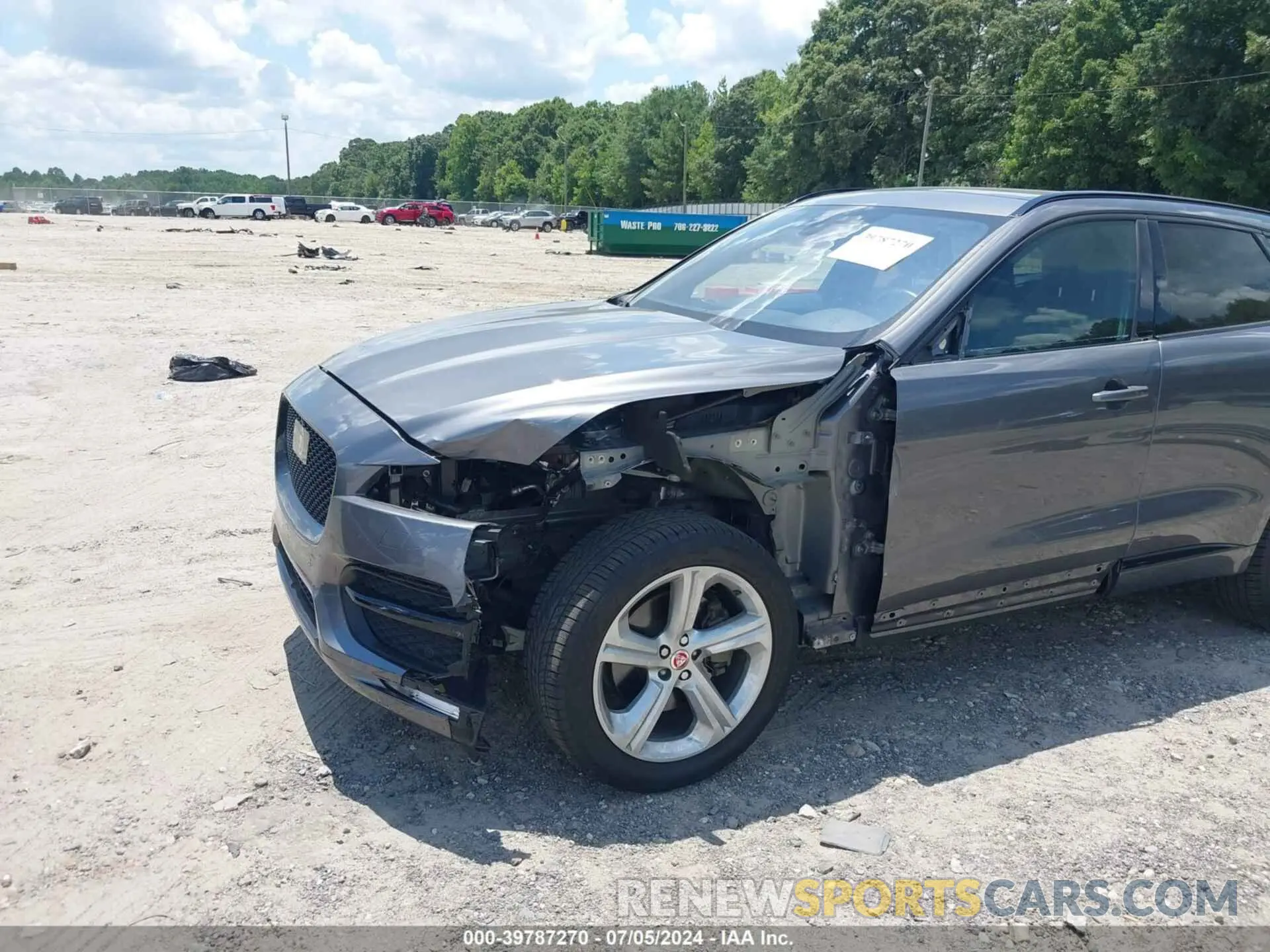 6 Photograph of a damaged car SADCL2GXXKA398371 JAGUAR F-PACE 2019