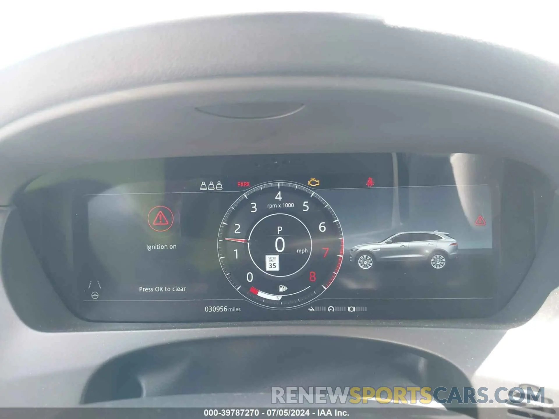 7 Photograph of a damaged car SADCL2GXXKA398371 JAGUAR F-PACE 2019