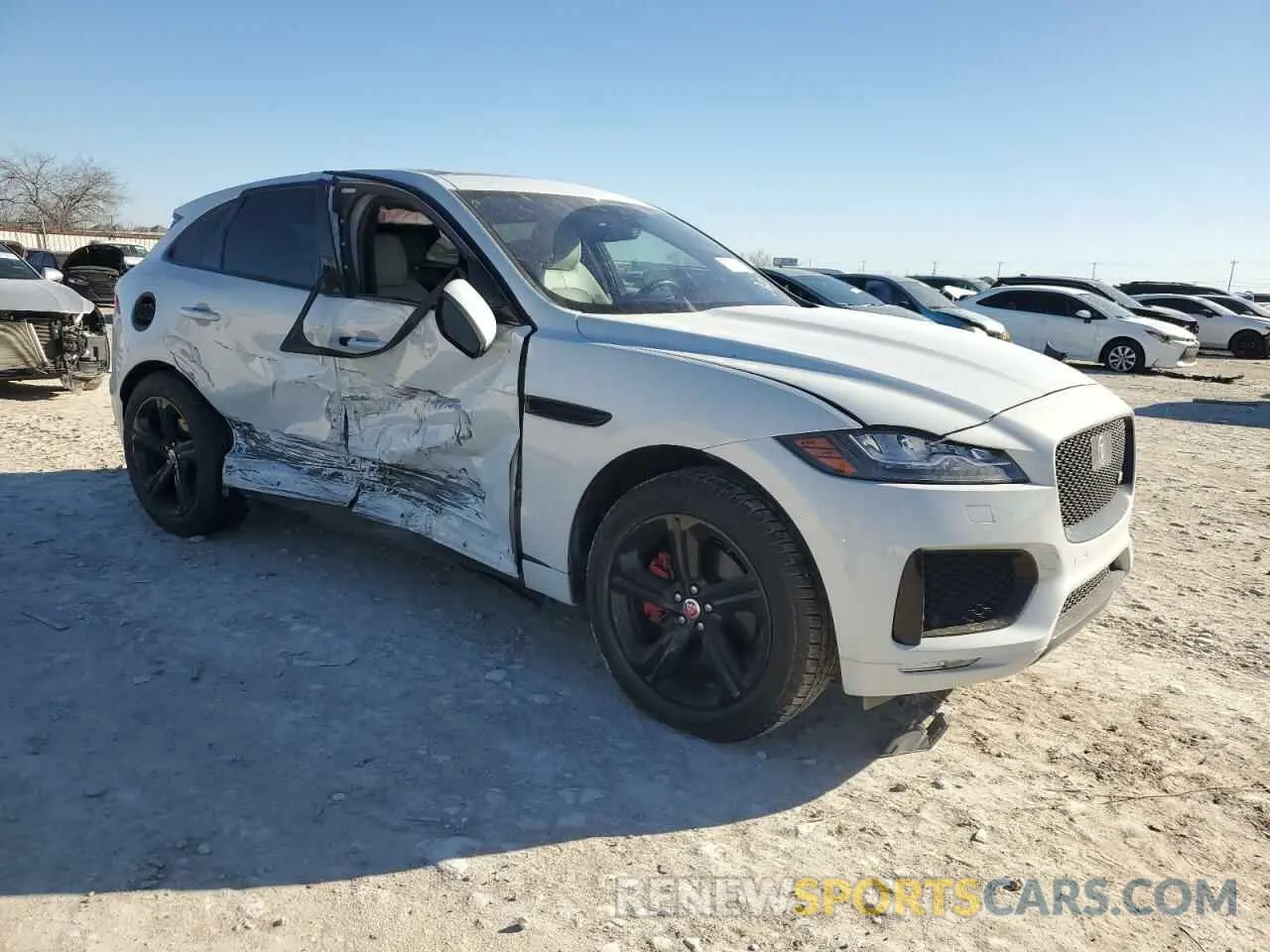 4 Photograph of a damaged car SADCM2FV1KA391631 JAGUAR F-PACE 2019