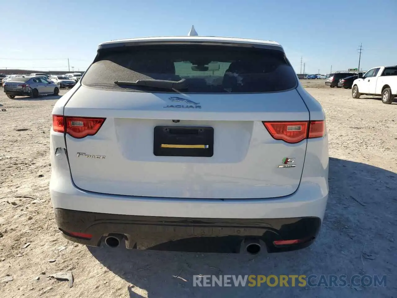 6 Photograph of a damaged car SADCM2FV1KA391631 JAGUAR F-PACE 2019
