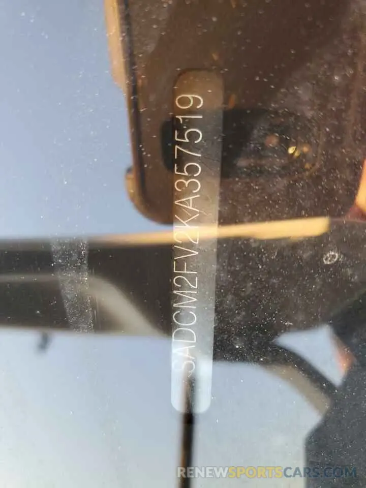 14 Photograph of a damaged car SADCM2FV2KA357519 JAGUAR F-PACE 2019