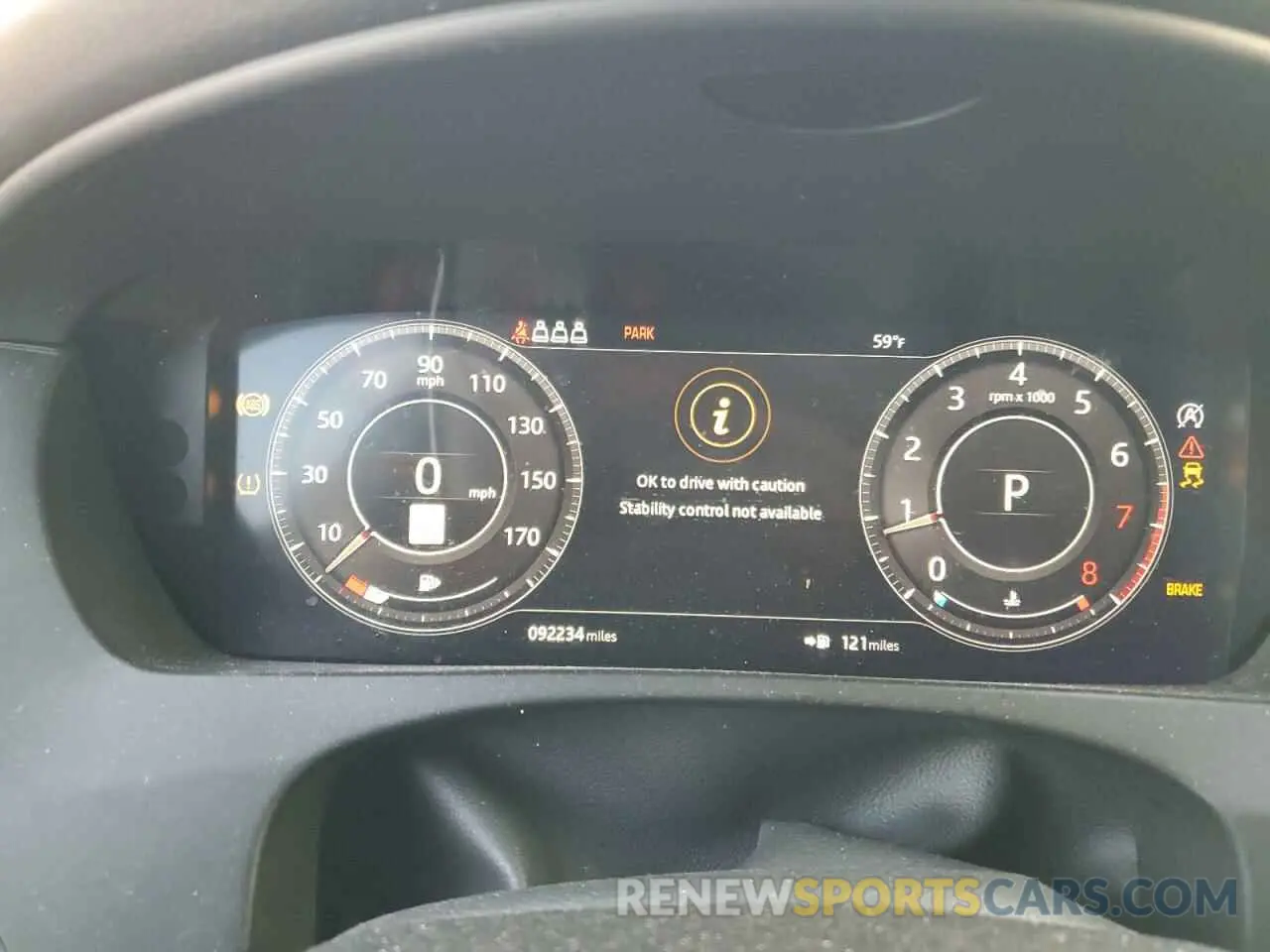 9 Photograph of a damaged car SADCM2FV2KA357519 JAGUAR F-PACE 2019