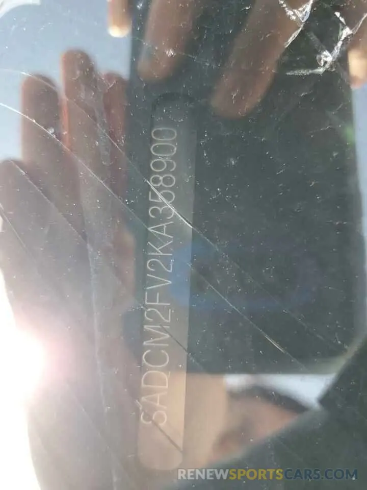 13 Photograph of a damaged car SADCM2FV2KA358900 JAGUAR F-PACE 2019