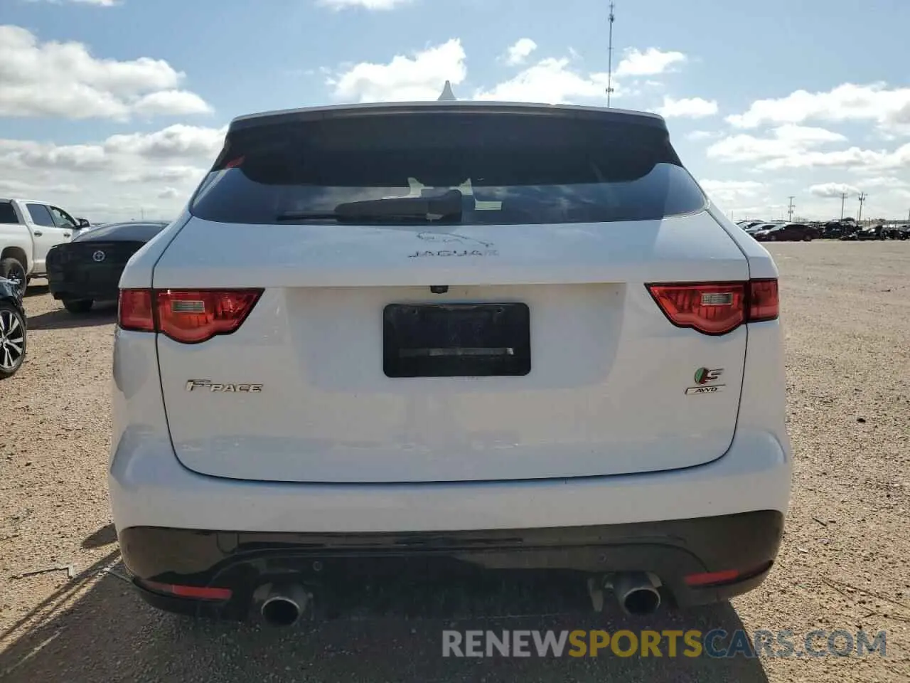 6 Photograph of a damaged car SADCM2FV2KA358900 JAGUAR F-PACE 2019