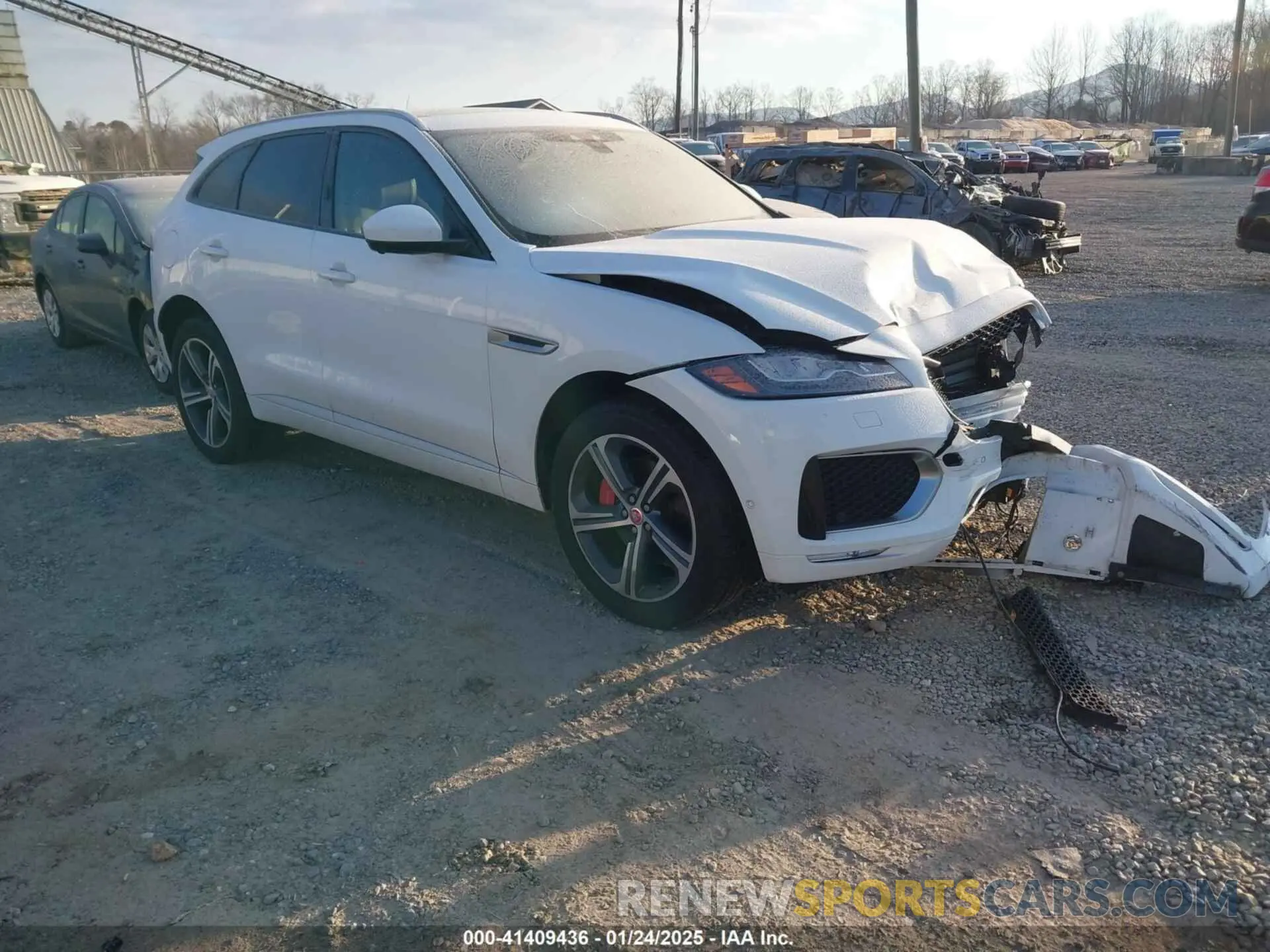 1 Photograph of a damaged car SADCM2FV2KA398507 JAGUAR F-PACE 2019