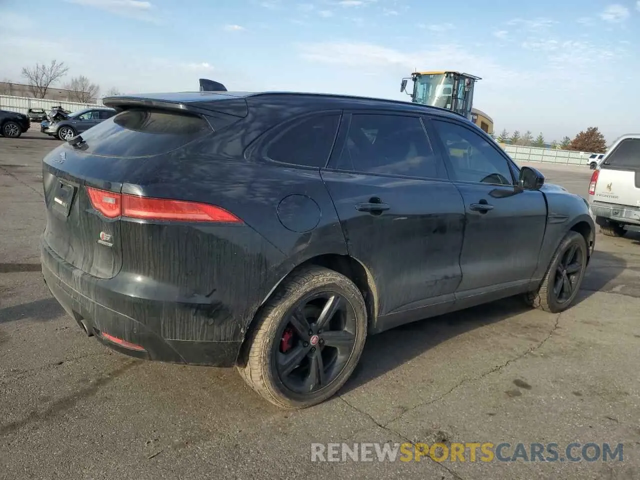 3 Photograph of a damaged car SADCM2FV3KA352927 JAGUAR F-PACE 2019