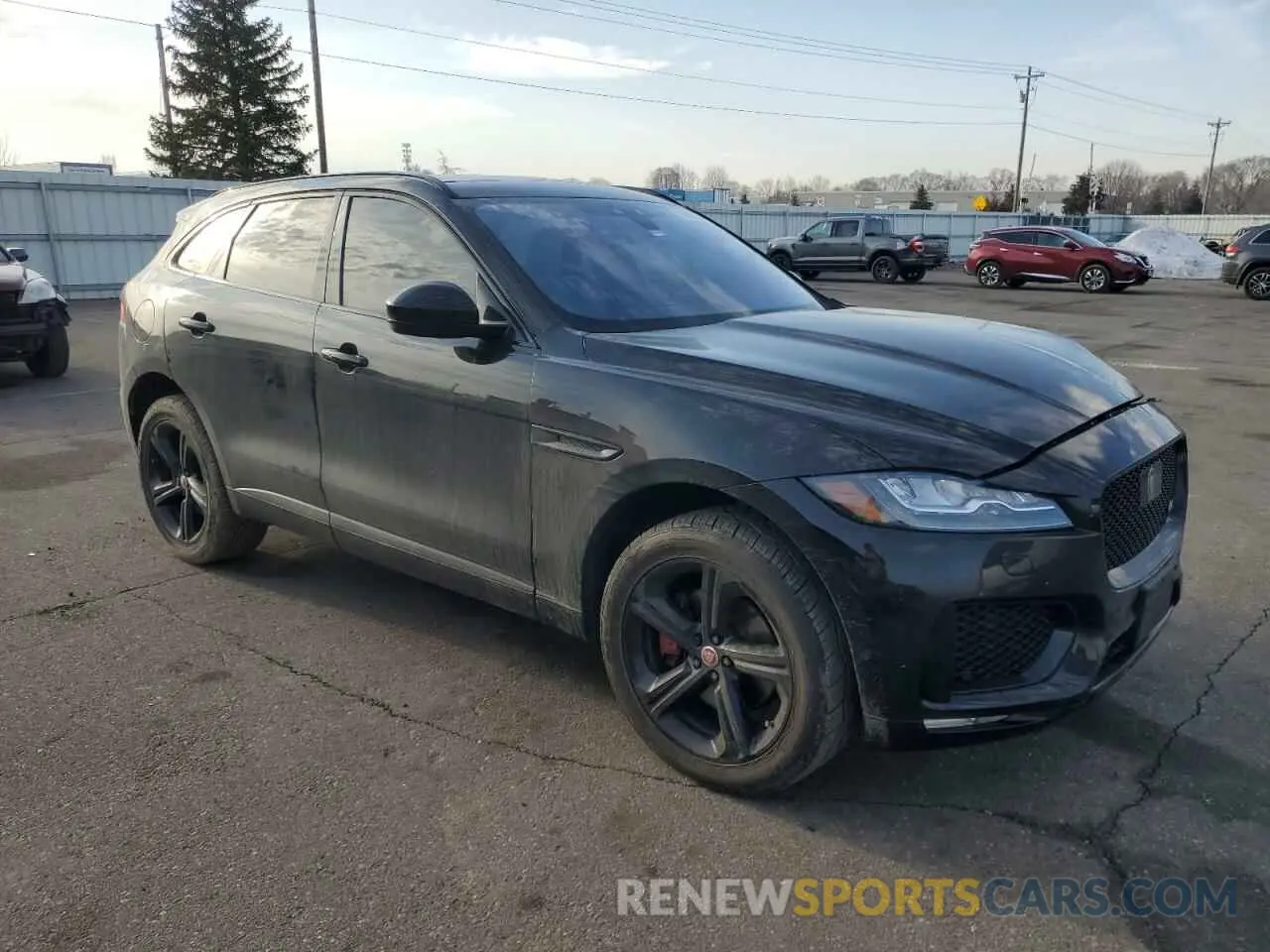4 Photograph of a damaged car SADCM2FV3KA352927 JAGUAR F-PACE 2019