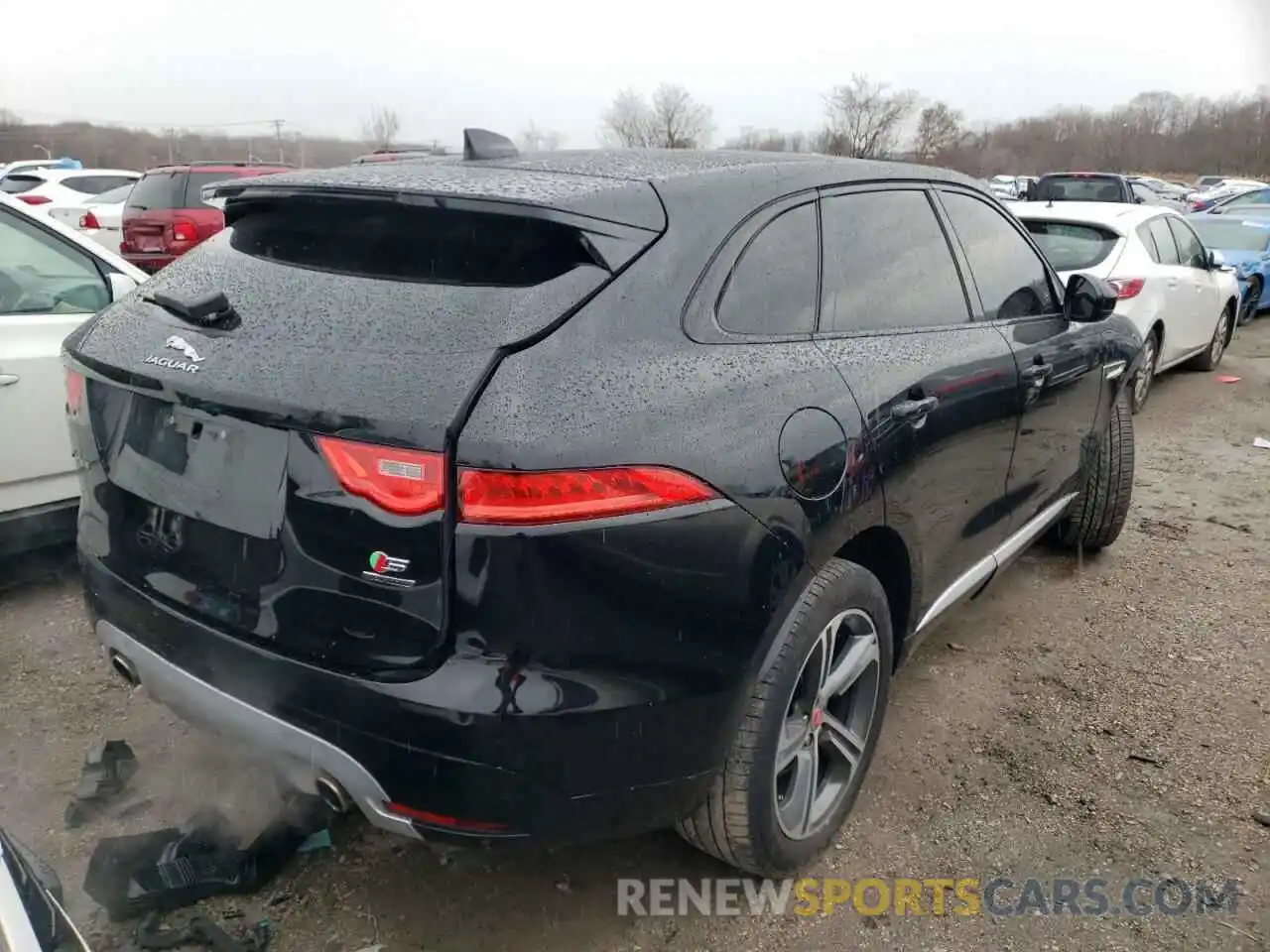 4 Photograph of a damaged car SADCM2FV4KA390568 JAGUAR F-PACE 2019