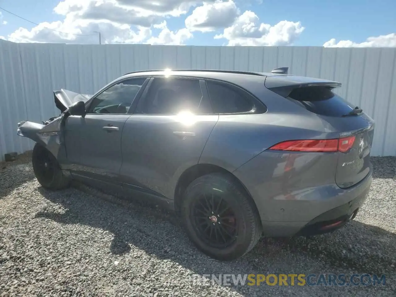 2 Photograph of a damaged car SADCM2FV5KA396329 JAGUAR F-PACE 2019