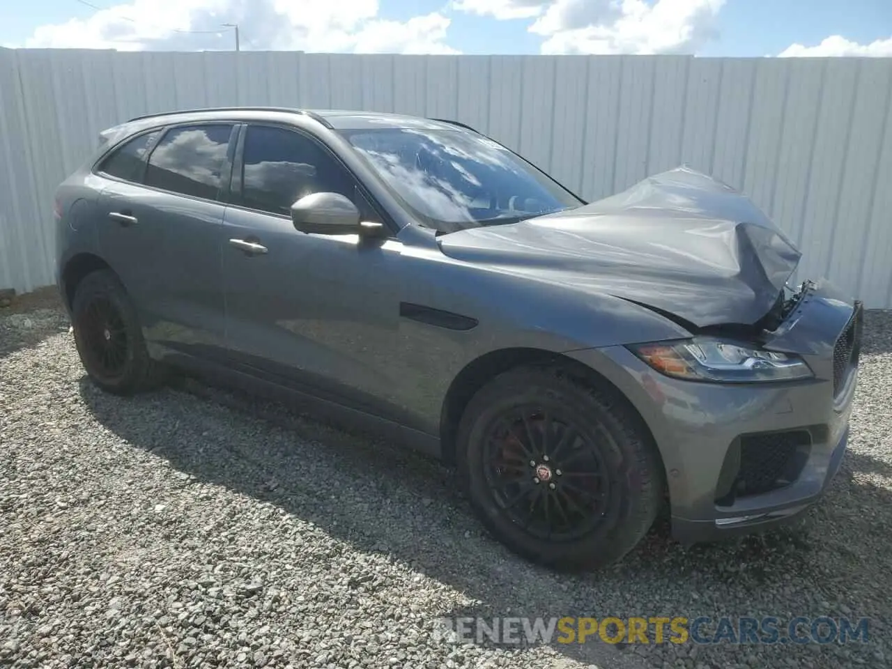 4 Photograph of a damaged car SADCM2FV5KA396329 JAGUAR F-PACE 2019