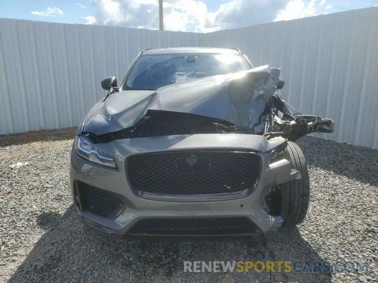 5 Photograph of a damaged car SADCM2FV5KA396329 JAGUAR F-PACE 2019