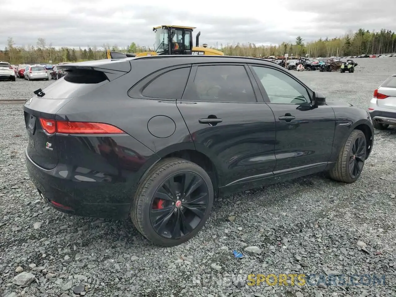 3 Photograph of a damaged car SADCM2FV6KA353389 JAGUAR F-PACE 2019