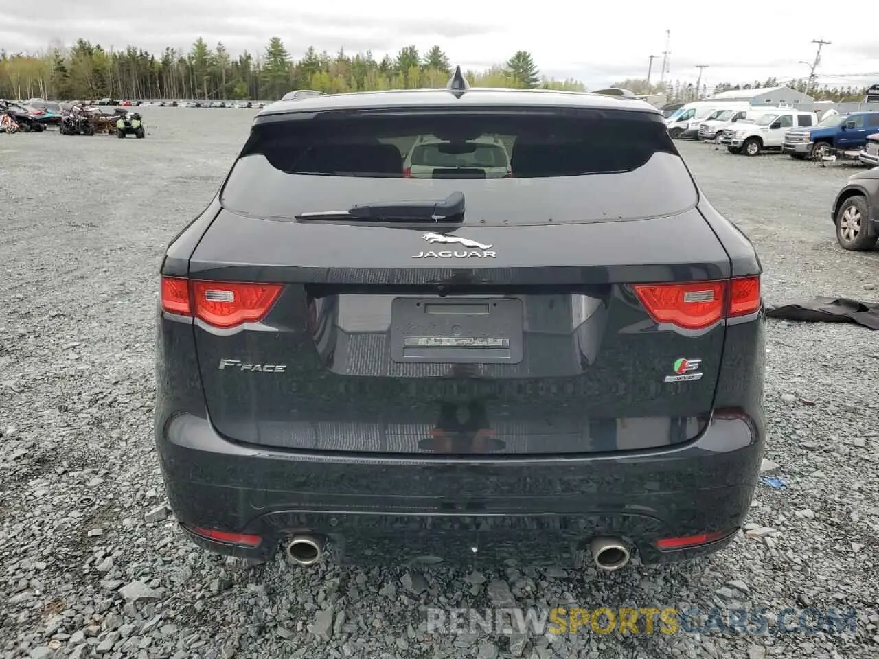 6 Photograph of a damaged car SADCM2FV6KA353389 JAGUAR F-PACE 2019