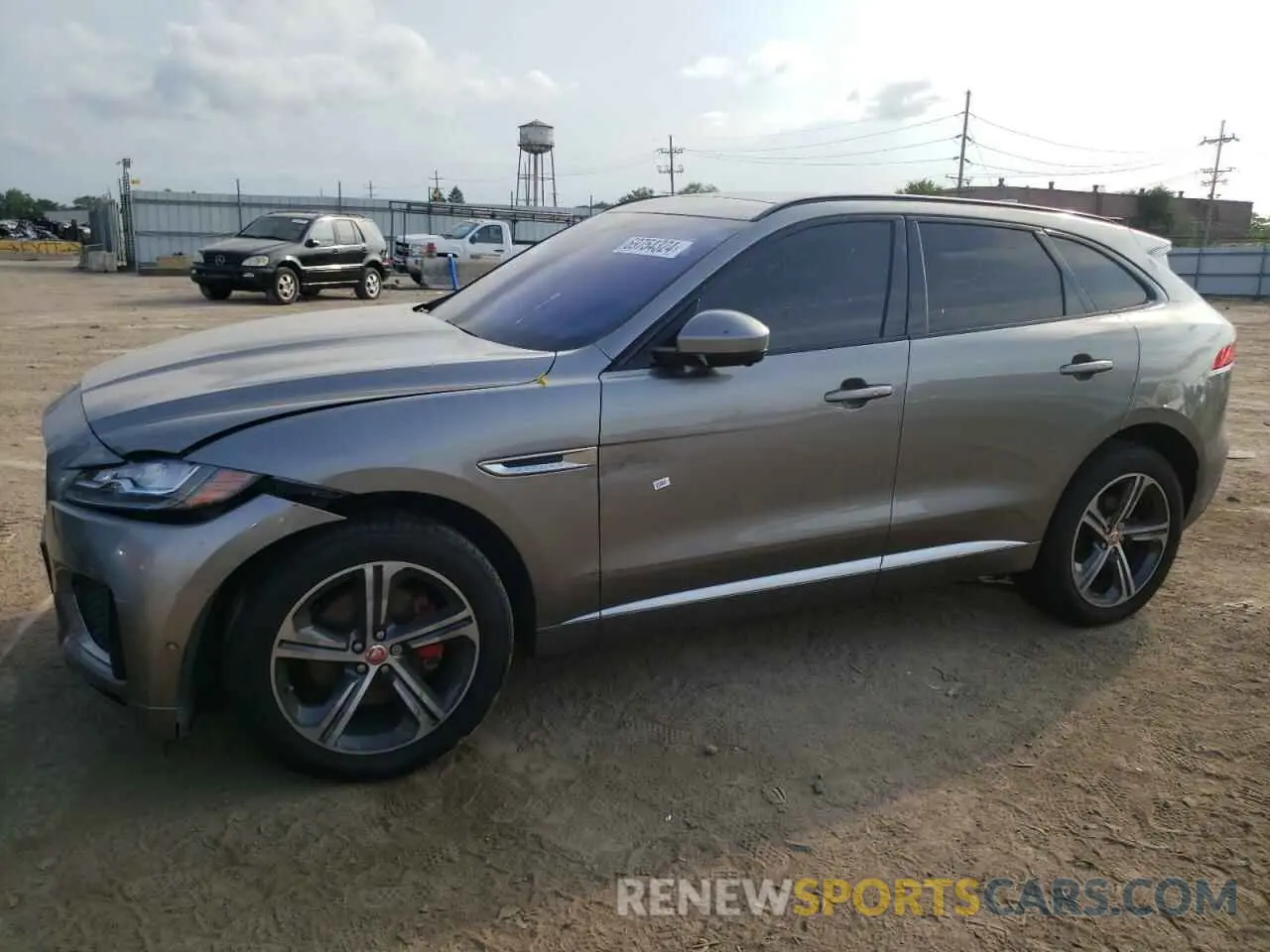 1 Photograph of a damaged car SADCM2FV6KA367681 JAGUAR F-PACE 2019