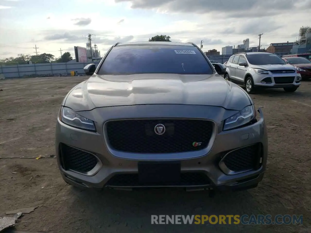 5 Photograph of a damaged car SADCM2FV6KA367681 JAGUAR F-PACE 2019