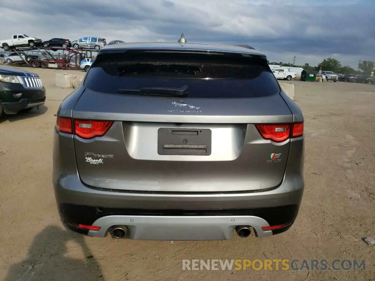 6 Photograph of a damaged car SADCM2FV6KA367681 JAGUAR F-PACE 2019