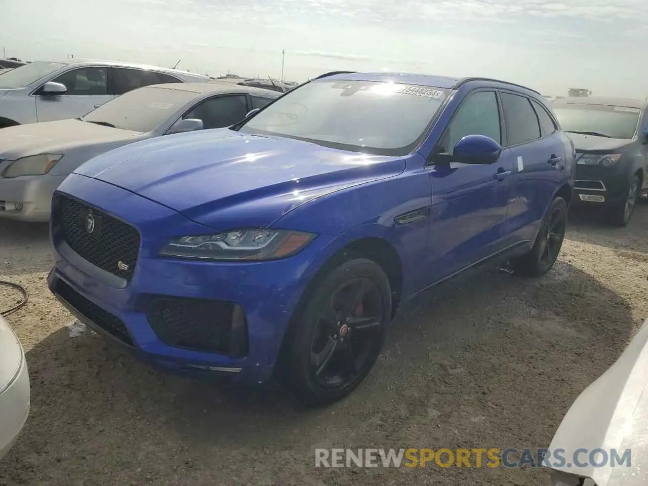 1 Photograph of a damaged car SADCM2FV6KA396176 JAGUAR F-PACE 2019