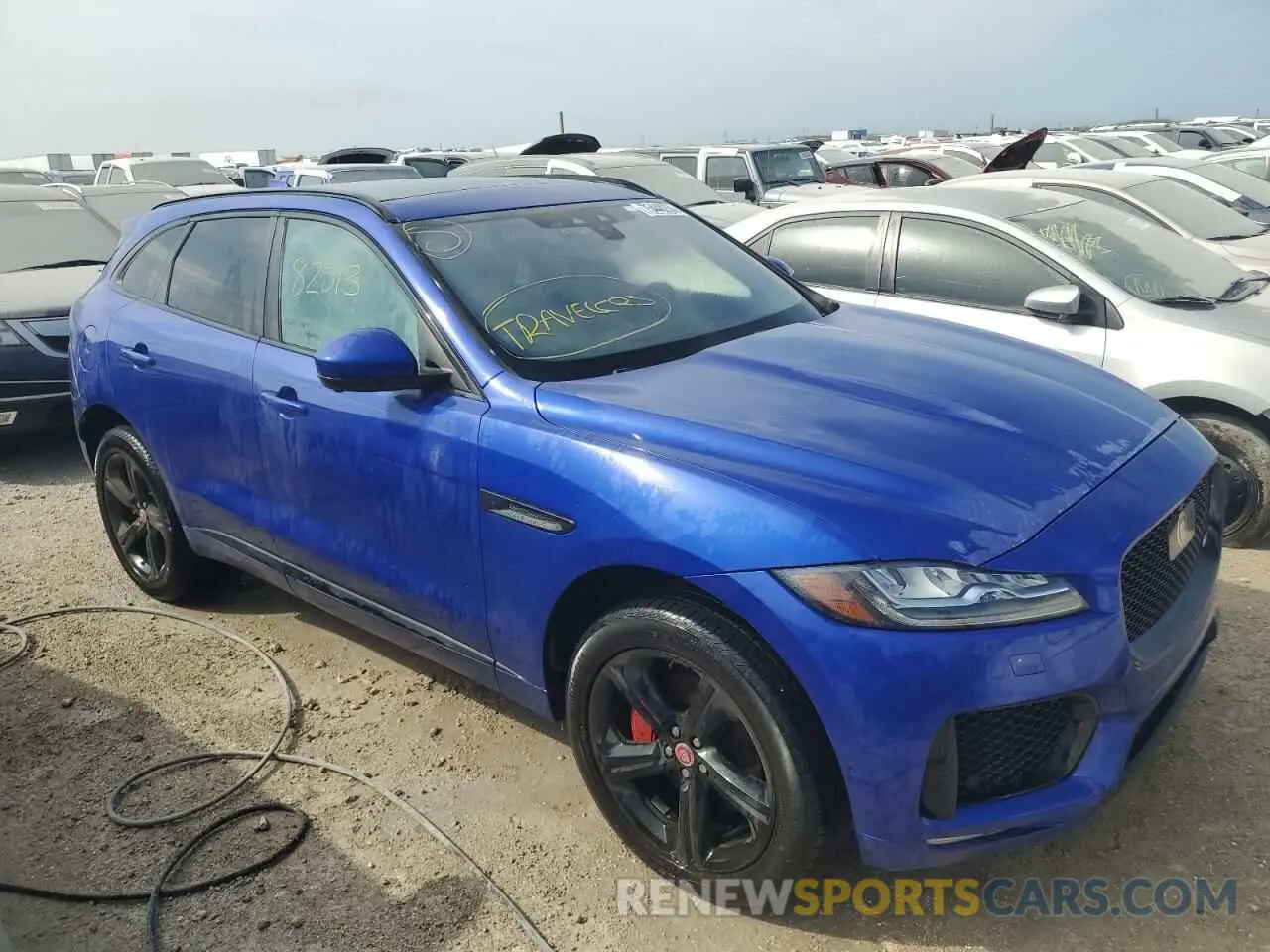 4 Photograph of a damaged car SADCM2FV6KA396176 JAGUAR F-PACE 2019
