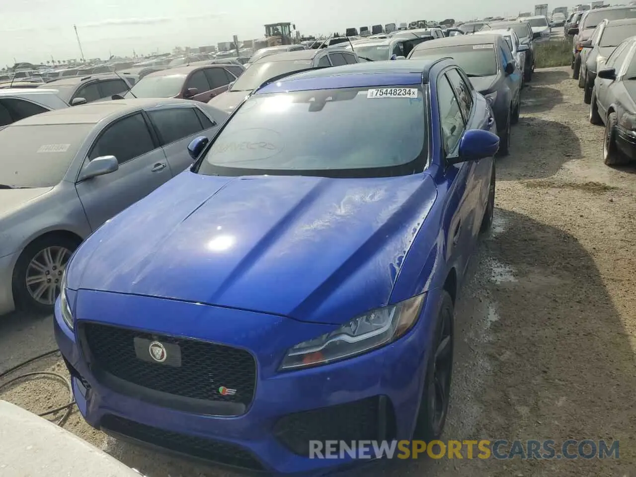 5 Photograph of a damaged car SADCM2FV6KA396176 JAGUAR F-PACE 2019