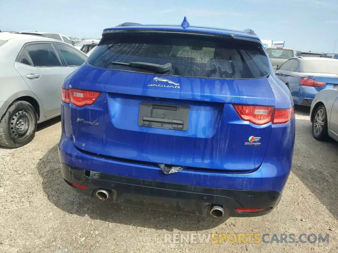 6 Photograph of a damaged car SADCM2FV6KA396176 JAGUAR F-PACE 2019