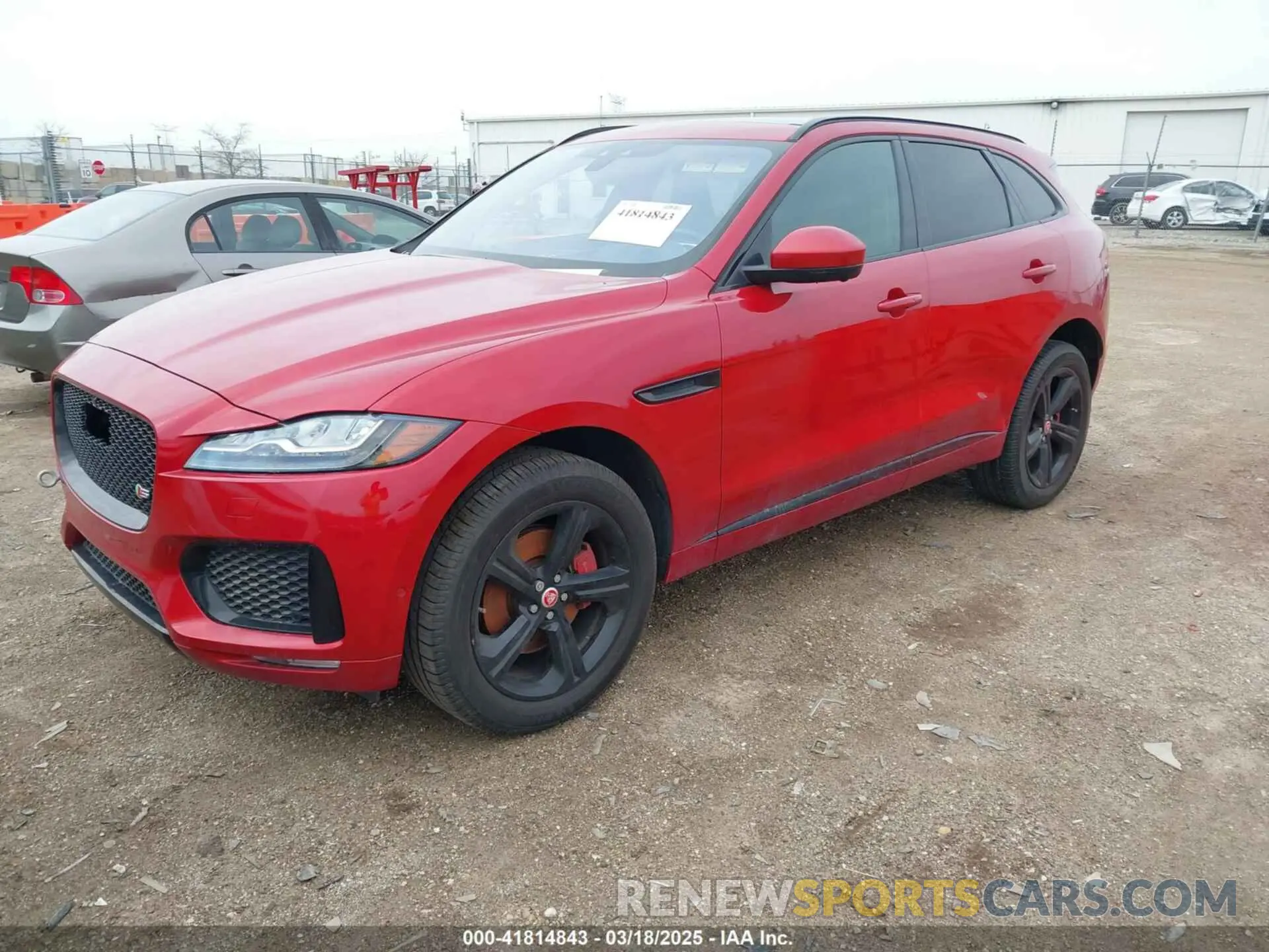2 Photograph of a damaged car SADCM2FV7KA363378 JAGUAR F-PACE 2019