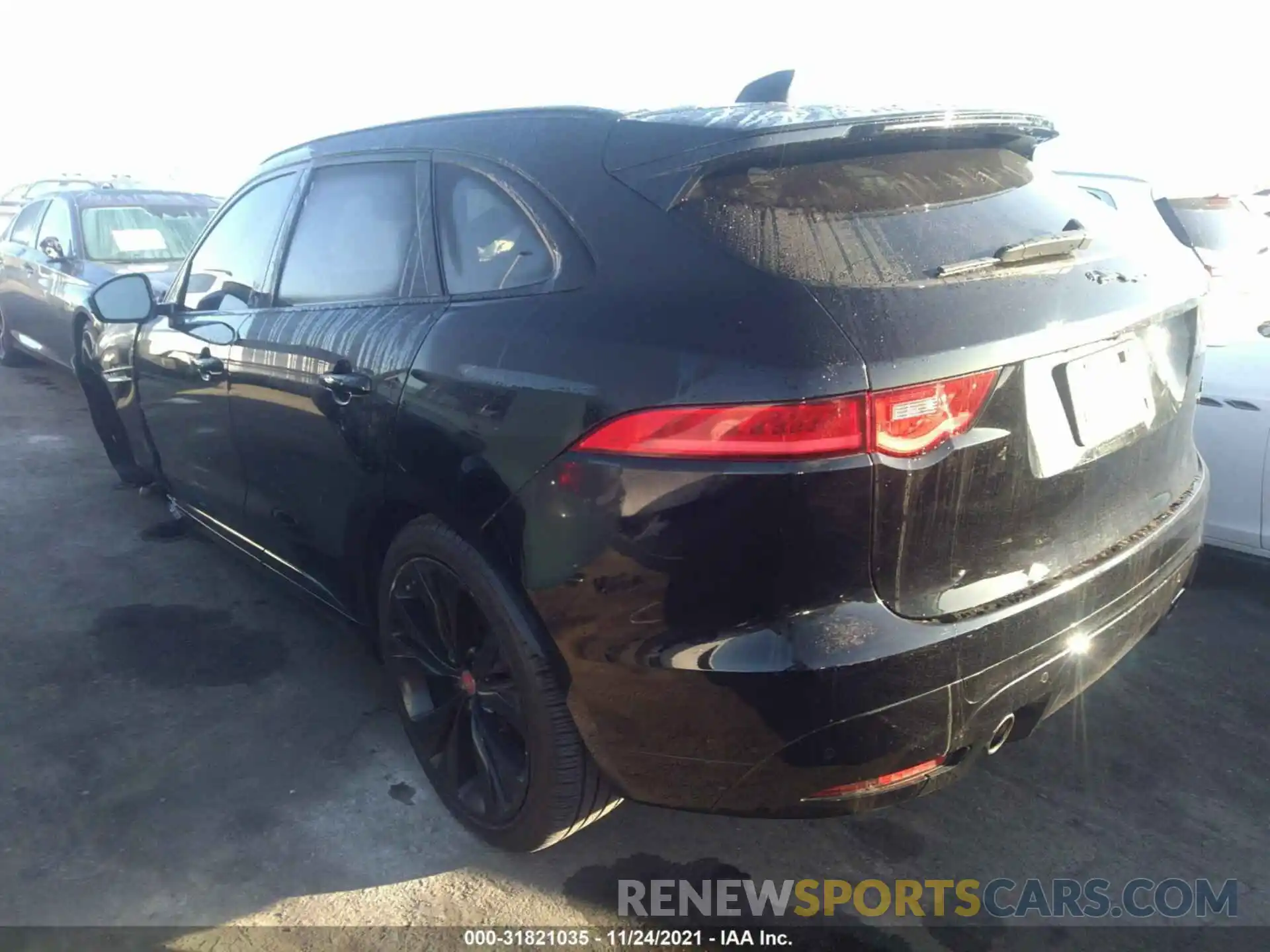 3 Photograph of a damaged car SADCM2FV7KA616201 JAGUAR F-PACE 2019