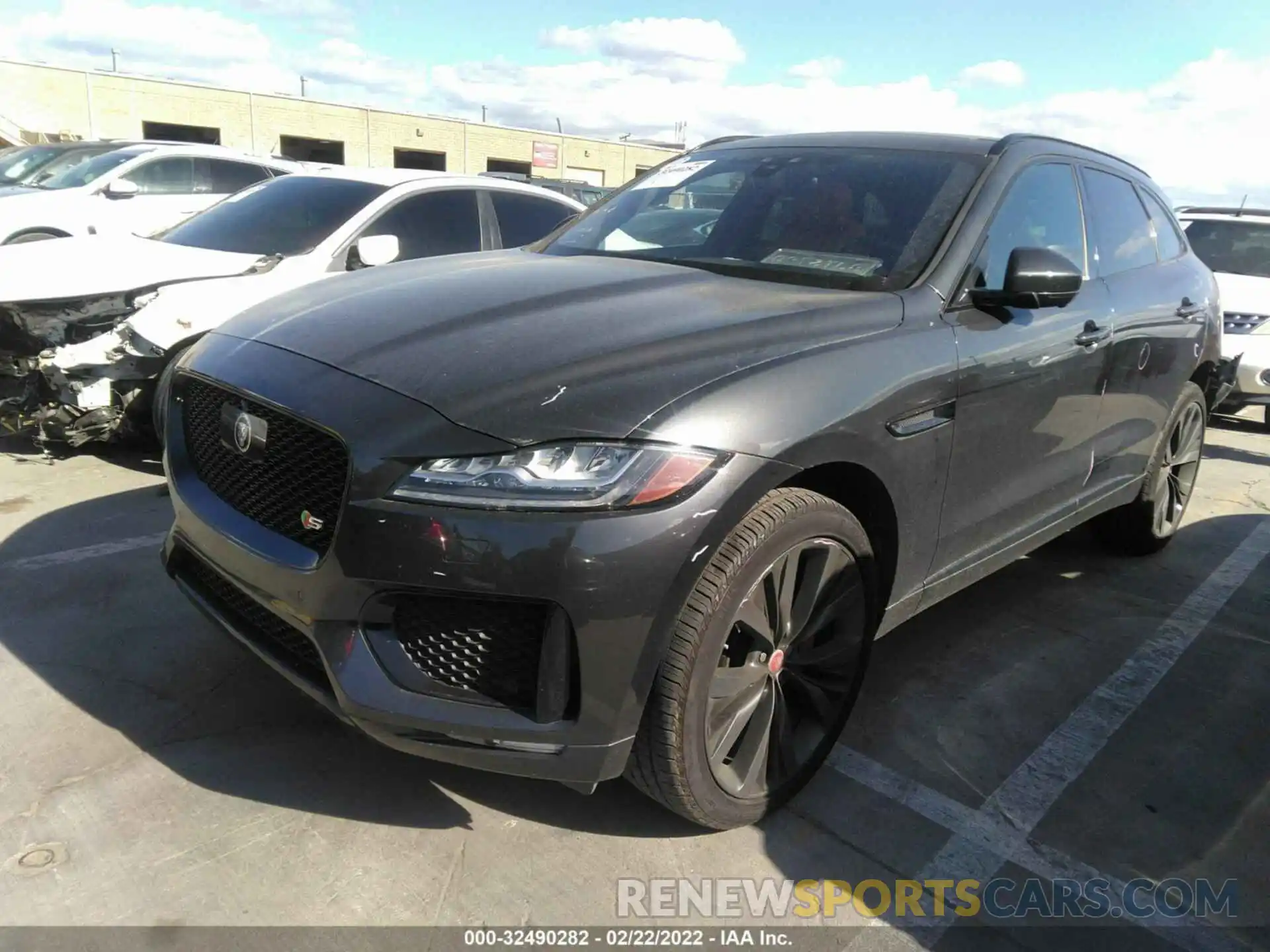 2 Photograph of a damaged car SADCM2FV8KA353720 JAGUAR F-PACE 2019