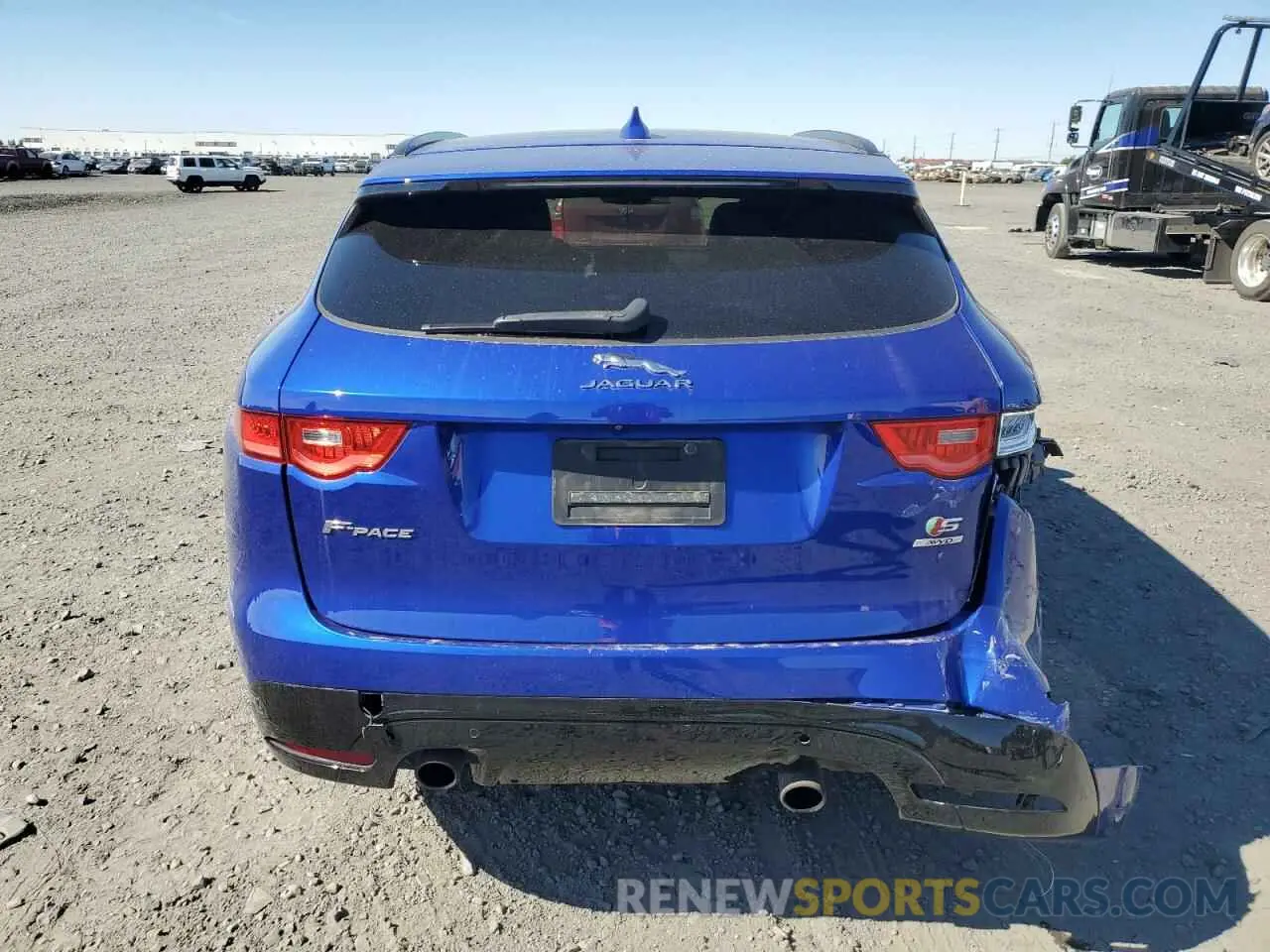 6 Photograph of a damaged car SADCM2FV8KA359369 JAGUAR F-PACE 2019