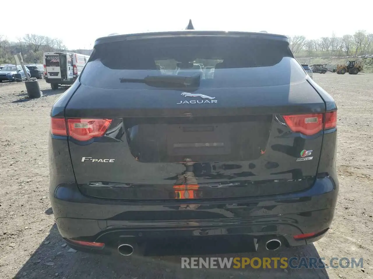 6 Photograph of a damaged car SADCM2FV8KA398771 JAGUAR F-PACE 2019