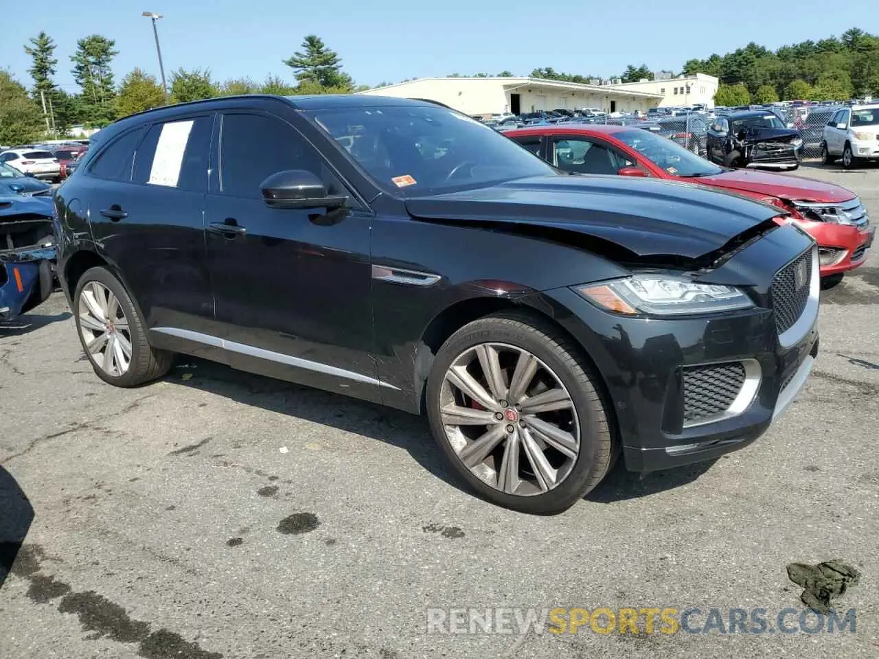 4 Photograph of a damaged car SADCM2FV8KA609726 JAGUAR F-PACE 2019
