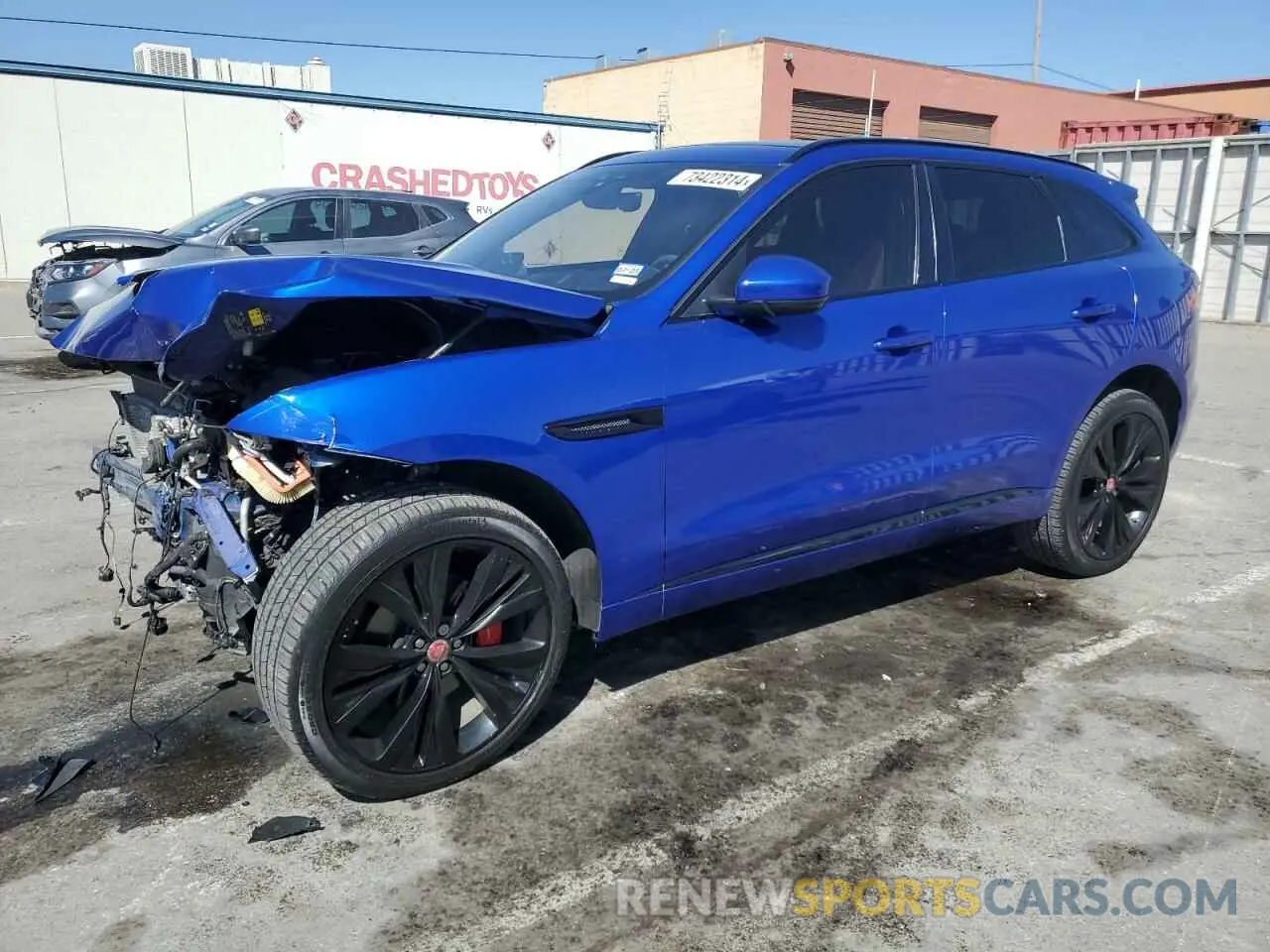 1 Photograph of a damaged car SADCM2FV9KA352219 JAGUAR F-PACE 2019