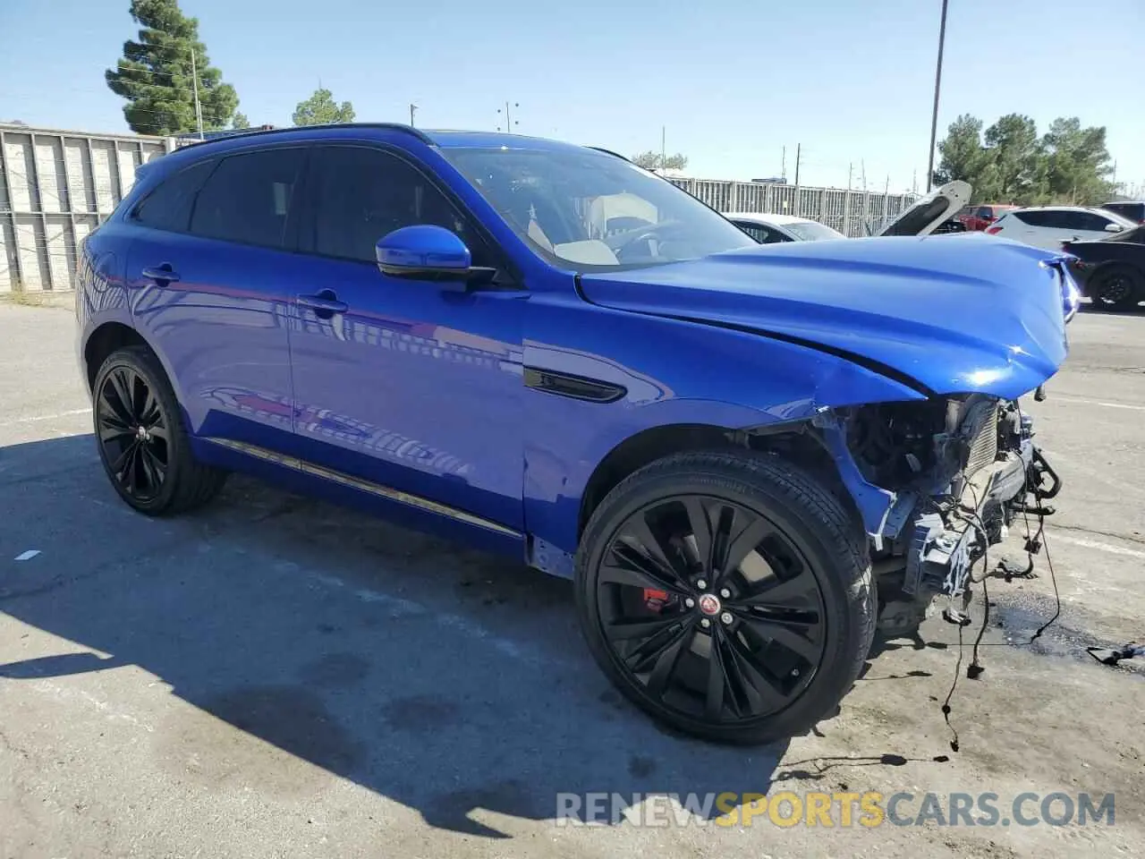 4 Photograph of a damaged car SADCM2FV9KA352219 JAGUAR F-PACE 2019