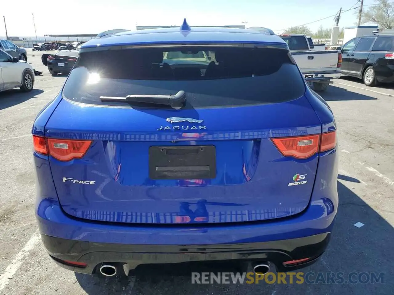 6 Photograph of a damaged car SADCM2FV9KA352219 JAGUAR F-PACE 2019